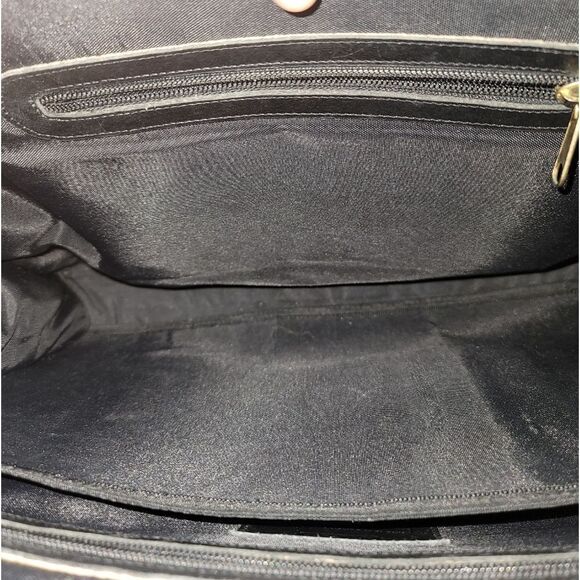 COACH VTG SOFT Black Leather WORK BAG UNISEX In GREAT CONDITION With COA - Picture 14 of 16